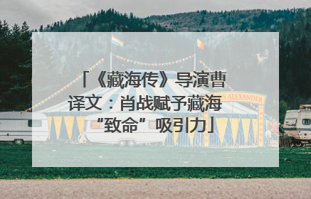 《藏海传》导演曹译文：肖战赋予藏海“致命”吸引力