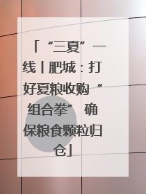 “三夏”一线丨肥城：打好夏粮收购“组合拳” 确保粮食颗粒归仓