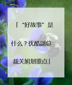 “好故事”是什么？优酷副总裁关旭划重点