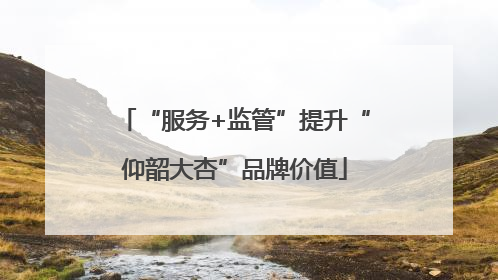 “服务+监管”提升“仰韶大杏”品牌价值