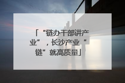 “链办干部讲产业”，长沙产业“链”就高质量