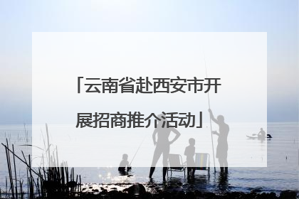 云南省赴西安市开展招商推介活动
