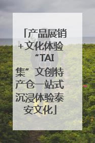 产品展销+文化体验 “TAI集”文创特产仓一站式沉浸体验泰安文化