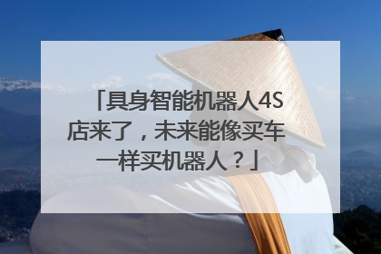 具身智能机器人4S店来了，未来能像买车一样买机器人？