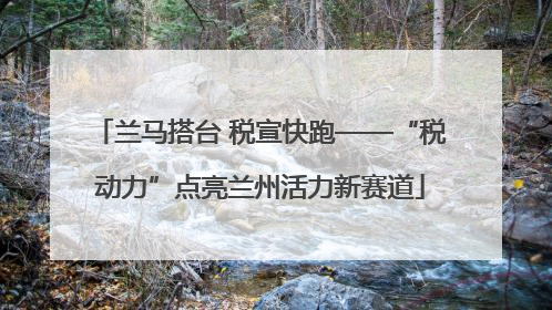 兰马搭台 税宣快跑——“税动力”点亮兰州活力新赛道
