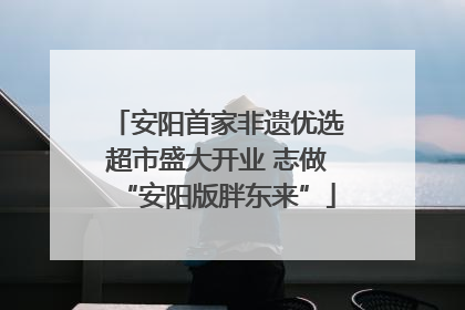 安阳首家非遗优选超市盛大开业 志做“安阳版胖东来”