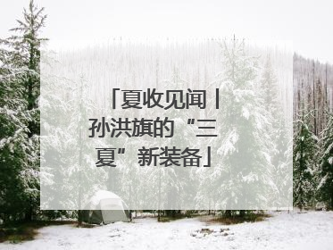 夏收见闻丨孙洪旗的“三夏”新装备