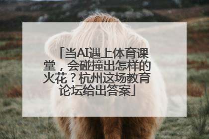 当AI遇上体育课堂，会碰撞出怎样的火花？杭州这场教育论坛给出答案