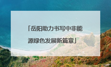 岳阳助力书写中非能源绿色发展新篇章