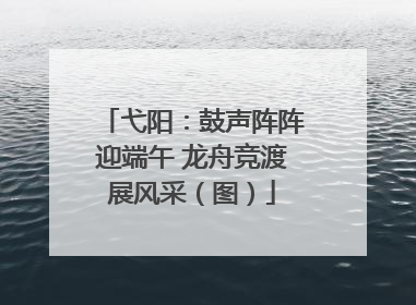 弋阳：鼓声阵阵迎端午 龙舟竞渡展风采（图）