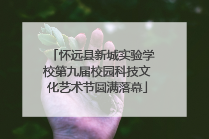 怀远县新城实验学校第九届校园科技文化艺术节圆满落幕