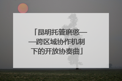 昆明托管磨憨——跨区域协作机制下的开放协奏曲