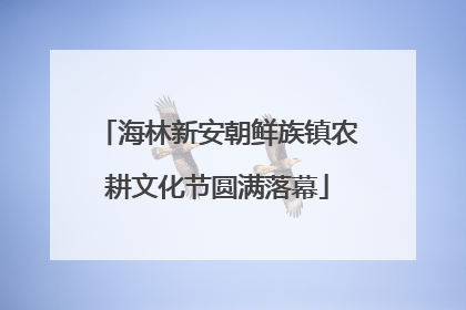 海林新安朝鲜族镇农耕文化节圆满落幕