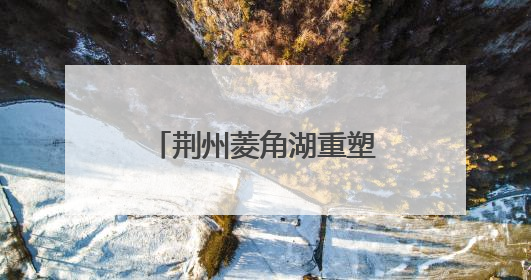 荆州菱角湖重塑鸟类栖息环境