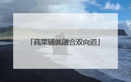 莼菜铺就融合双向道