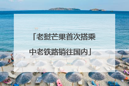 老挝芒果首次搭乘中老铁路销往国内