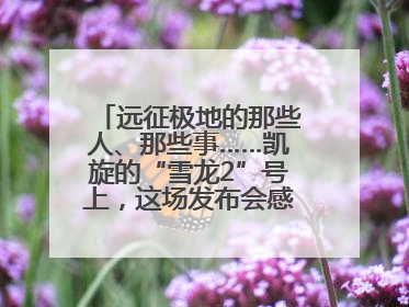 远征极地的那些人、那些事……凯旋的“雪龙2”号上，这场发布会感人至深