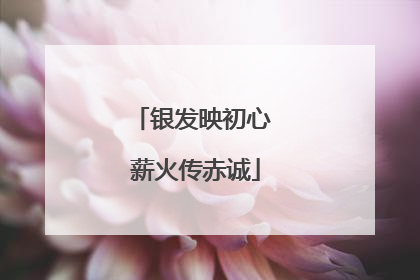 银发映初心 薪火传赤诚