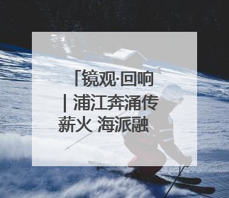 镜观·回响｜浦江奔涌传薪火 海派融新纳百川