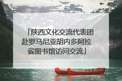 陕西文化交流代表团赴罗马尼亚胡内多阿拉省图书馆访问交流