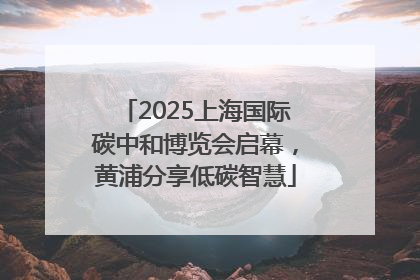 2025上海国际碳中和博览会启幕，黄浦分享低碳智慧