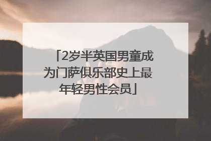 2岁半英国男童成为门萨俱乐部史上最年轻男性会员
