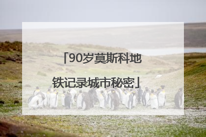 90岁莫斯科地铁记录城市秘密